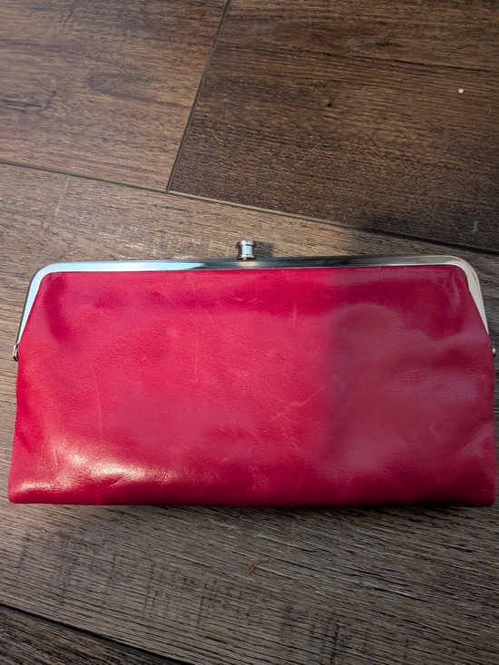 HOBO Handbags - HOBO Hot Pink Kiss-Lock Clutch